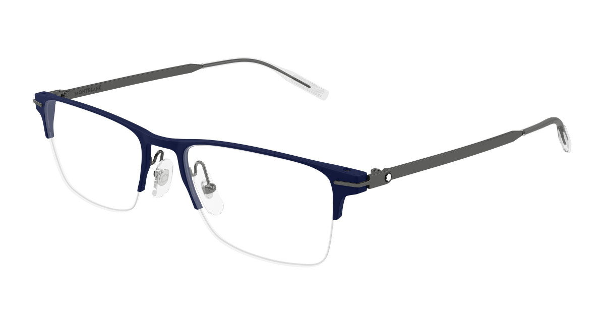 Montblanc Eyeglasses MB0468O 007 Blue