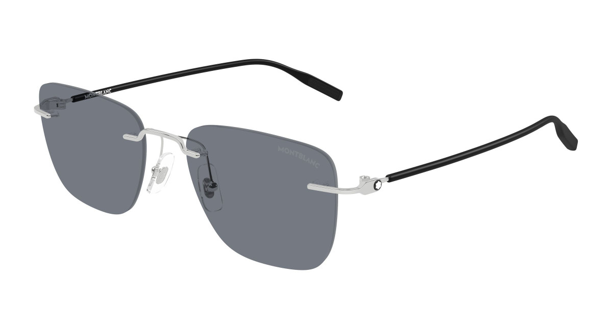 Montblanc Sunglasses MB0470S 002 Silver