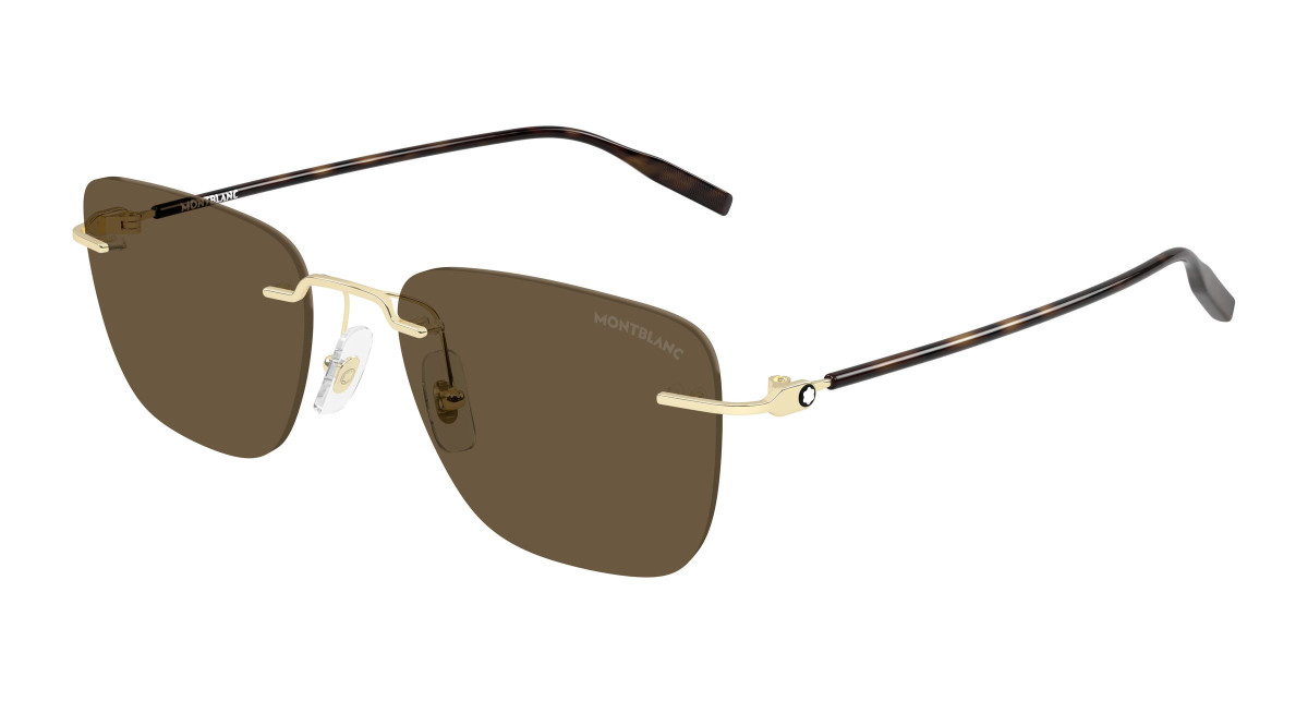 Montblanc Sunglasses MB0470S 003 Gold