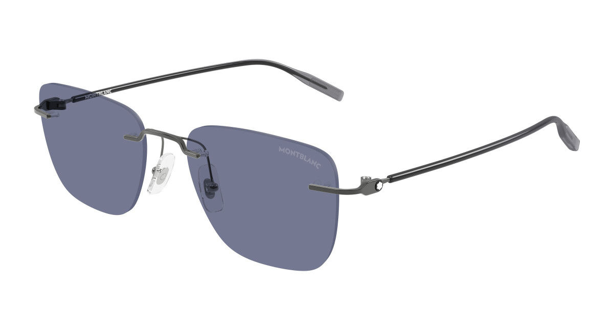 Montblanc Sunglasses MB0470S 004 Ruthenium