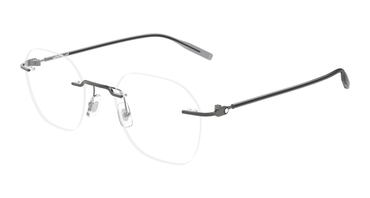 Montblanc Eyeglasses MB0471O 001 Ruthenium