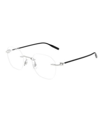 Montblanc Eyeglasses MB0471O 002 Silver