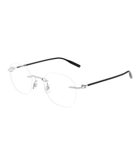 Montblanc Eyeglasses MB0471O 002 Silver