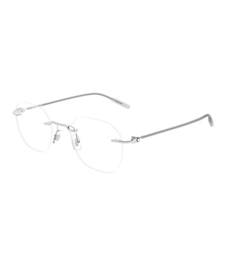 Montblanc Eyeglasses MB0471O 004 Silver