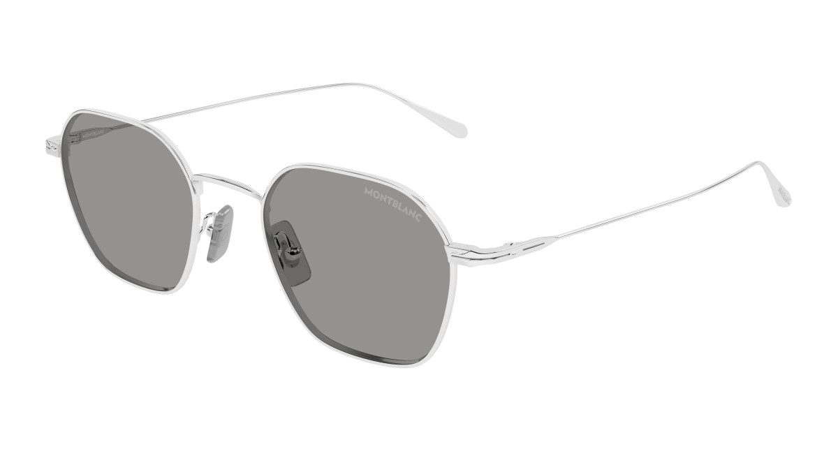 Montblanc Sunglasses MB0472S 002 Silver