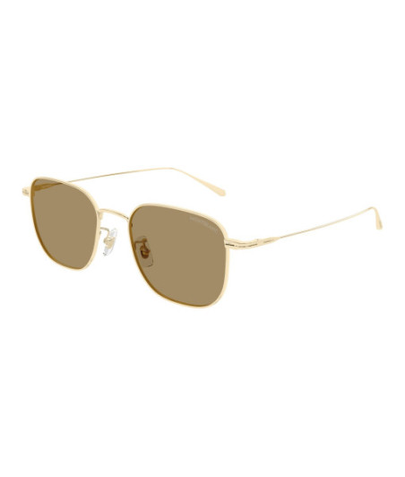 Montblanc Sunglasses MB0477SA 002 Gold