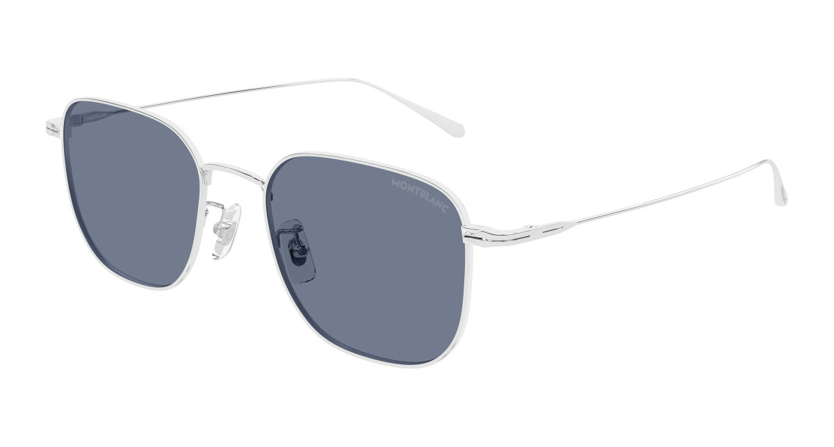Montblanc Sunglasses MB0477SA 003 Silver