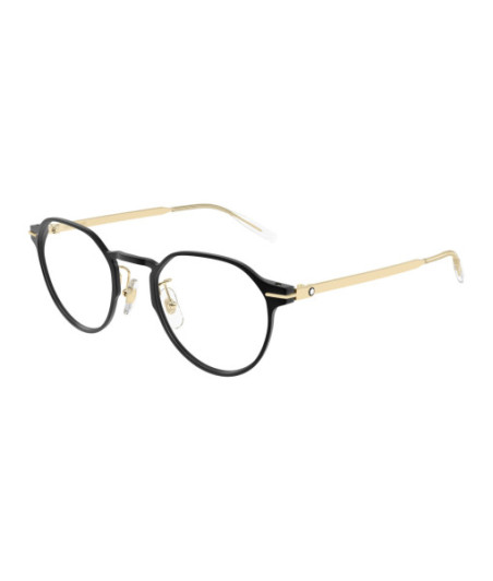 Montblanc Eyeglasses MB0469OL 002 Black