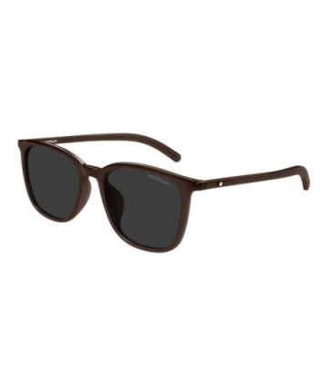 Montblanc Sunglasses MB0487SA 002 Brown