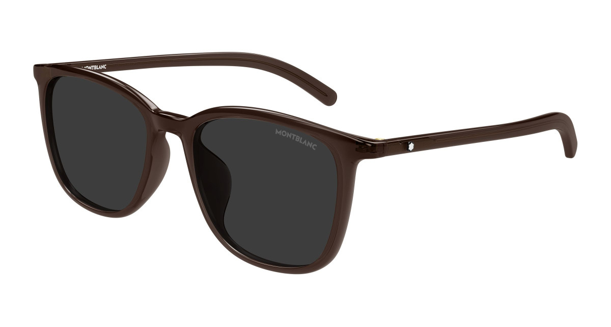 Montblanc Sunglasses MB0487SA 002 Brown