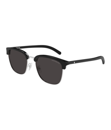 Montblanc Sunglasses MB0488SA 001 Silver