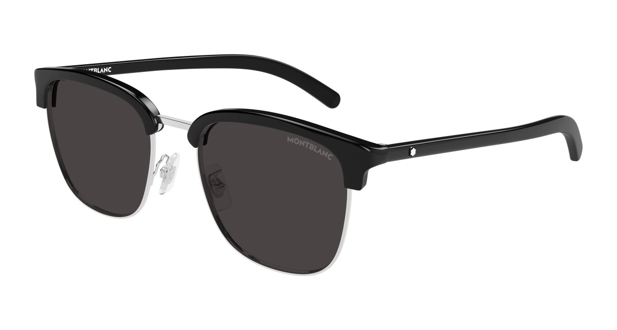 Montblanc Sunglasses MB0488SA 001 Silver