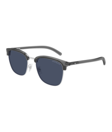 Montblanc Sunglasses MB0488SA 003 Silver