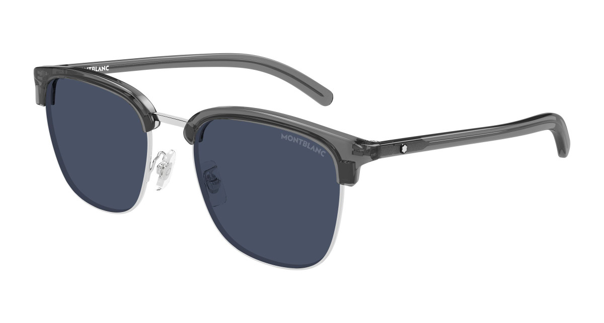 Montblanc Sunglasses MB0488SA 003 Silver