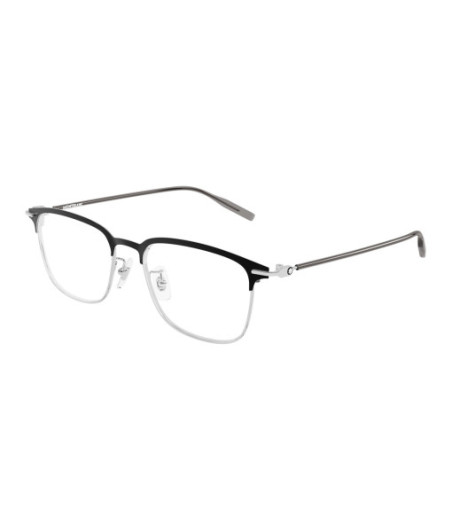 Montblanc Eyeglasses MB0490OA 001 Silver