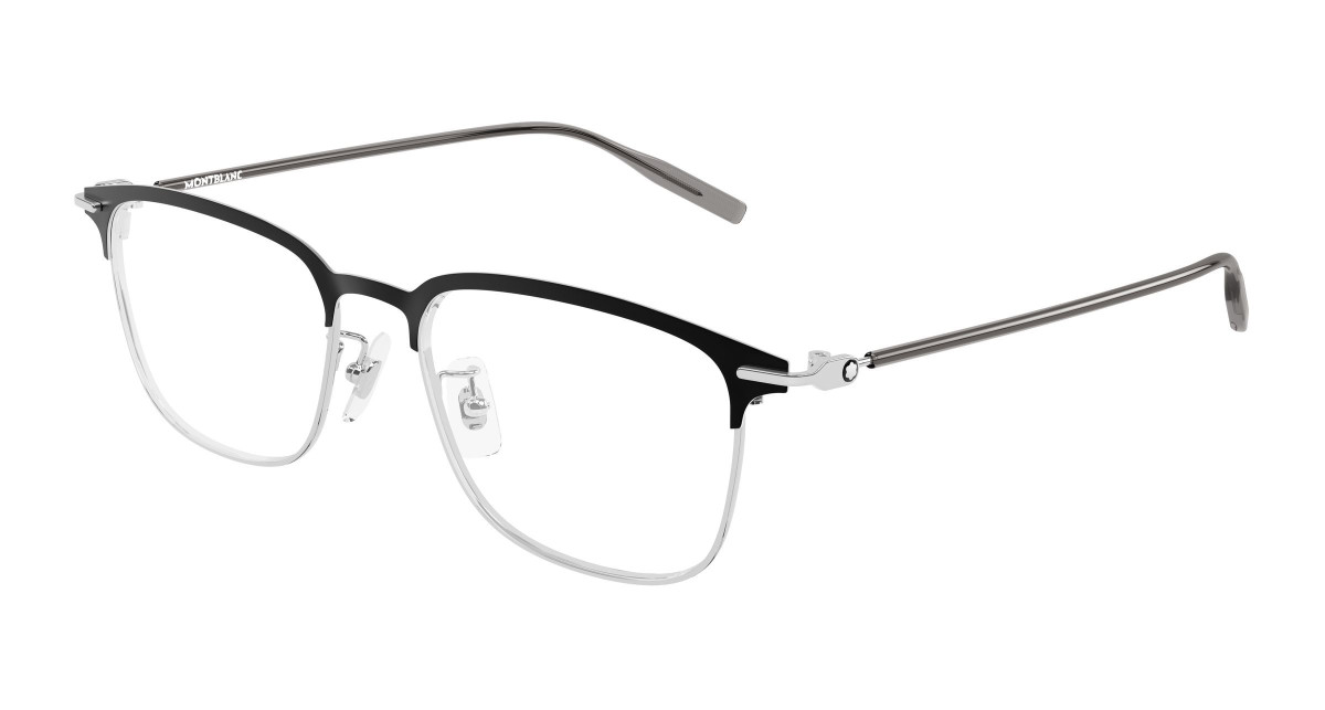 Montblanc Eyeglasses MB0490OA 001 Silver