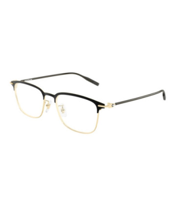 Montblanc Eyeglasses MB0490OA 002 Gold