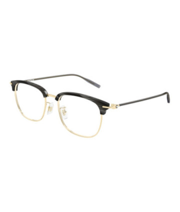 Montblanc Eyeglasses MB0492OA 002 Gold