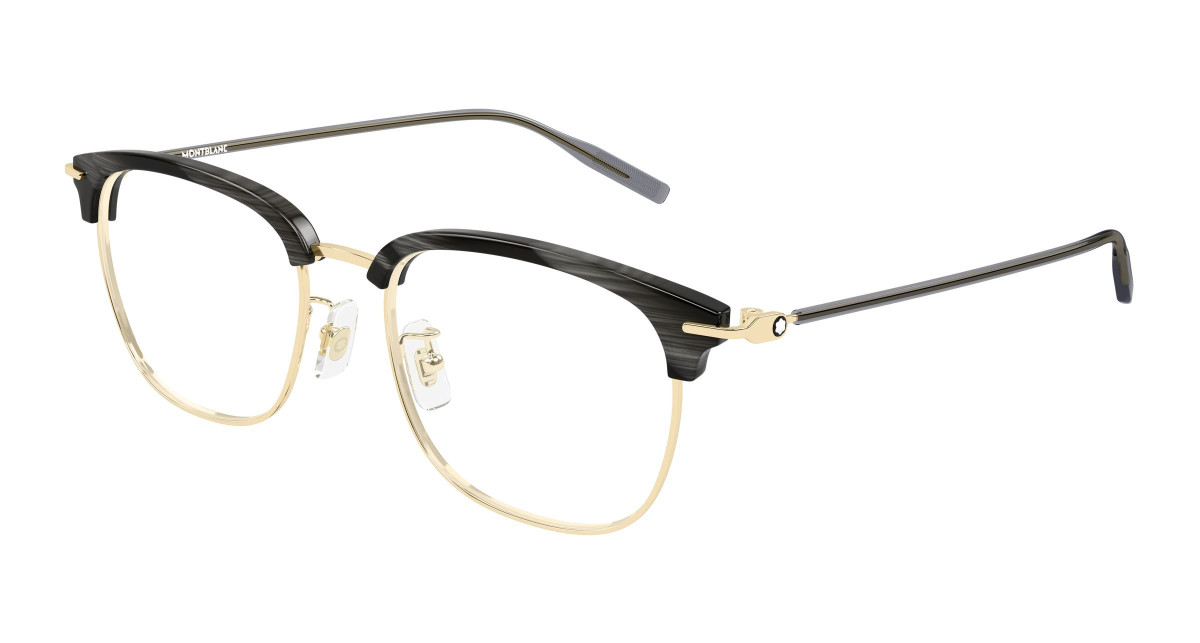 Montblanc Eyeglasses MB0492OA 002 Gold