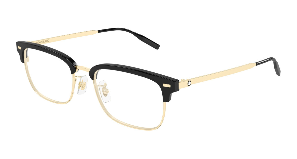 Montblanc Eyeglasses MB0493OJ 001 Gold