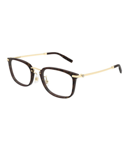 Montblanc Eyeglasses MB0494OJ 003 Havana
