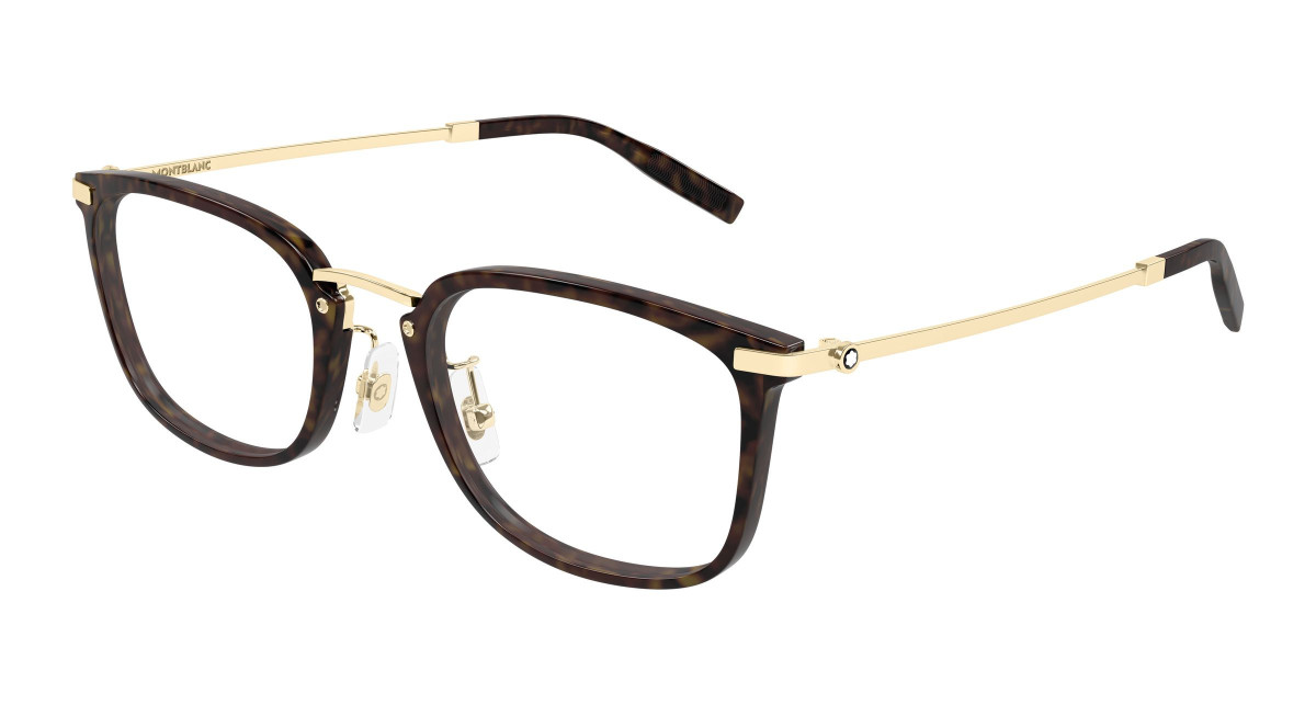 Montblanc Eyeglasses MB0494OJ 003 Havana