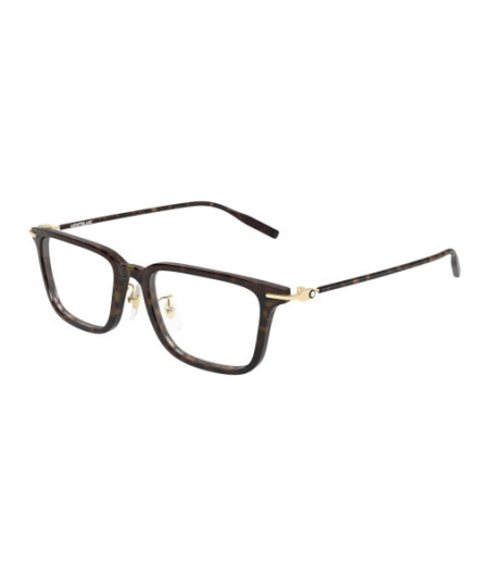 Montblanc Eyeglasses MB0489OA 002 Havana