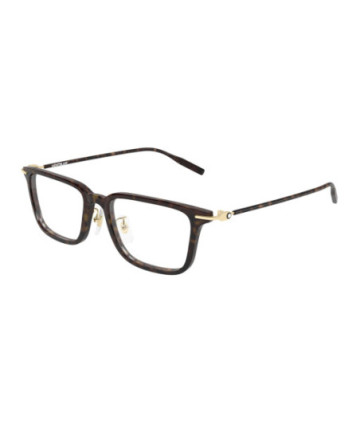 Montblanc Eyeglasses MB0489OA 006 Havana