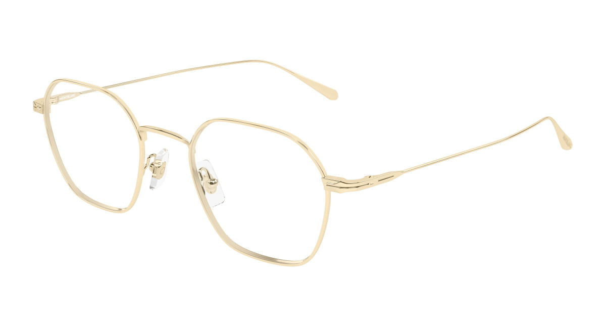 Montblanc Eyeglasses MB0472O 001 Gold