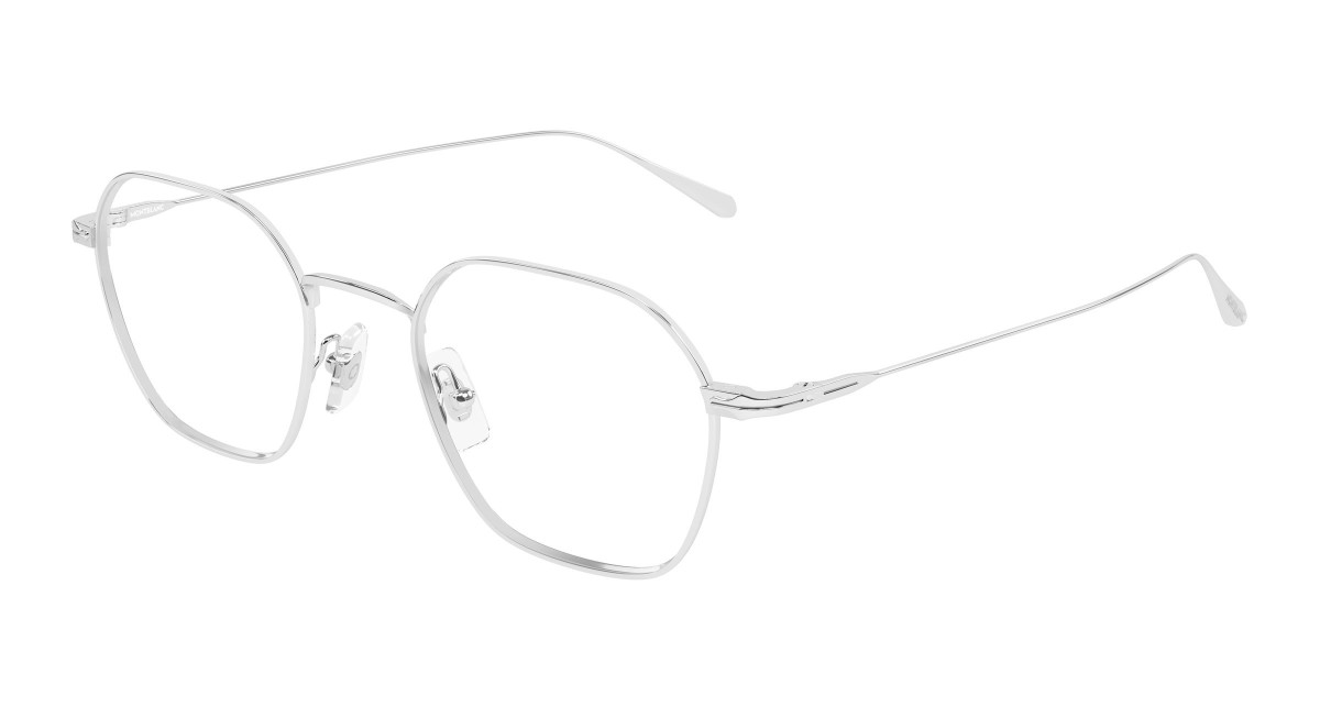 Montblanc Eyeglasses MB0472O 002 Silver