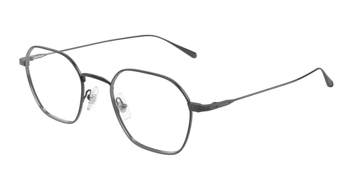 Montblanc Eyeglasses MB0472O 003 Ruthenium