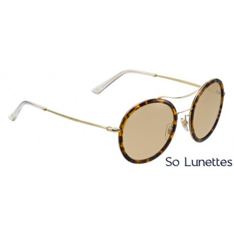 Les lunettes de soleil Gucci – GG 4252/N/S – I93 (VG) – havane, orange et or