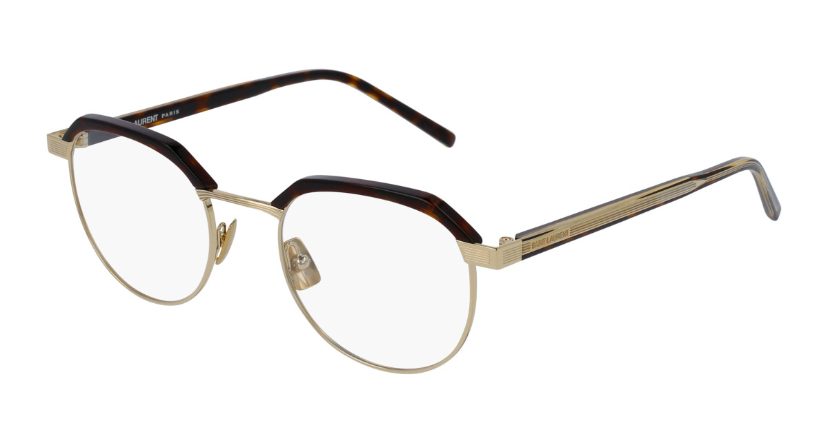 Saint Laurent Eyeglasses SL 124 003 Havana
