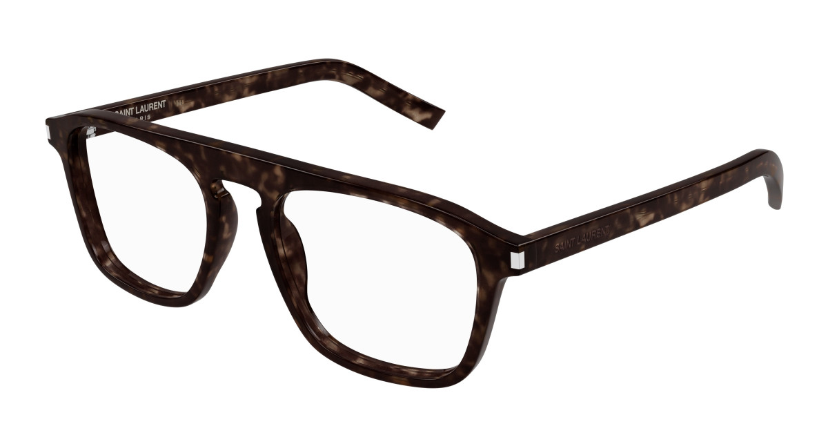 Saint Laurent Eyeglasses SL 157 007 Havana