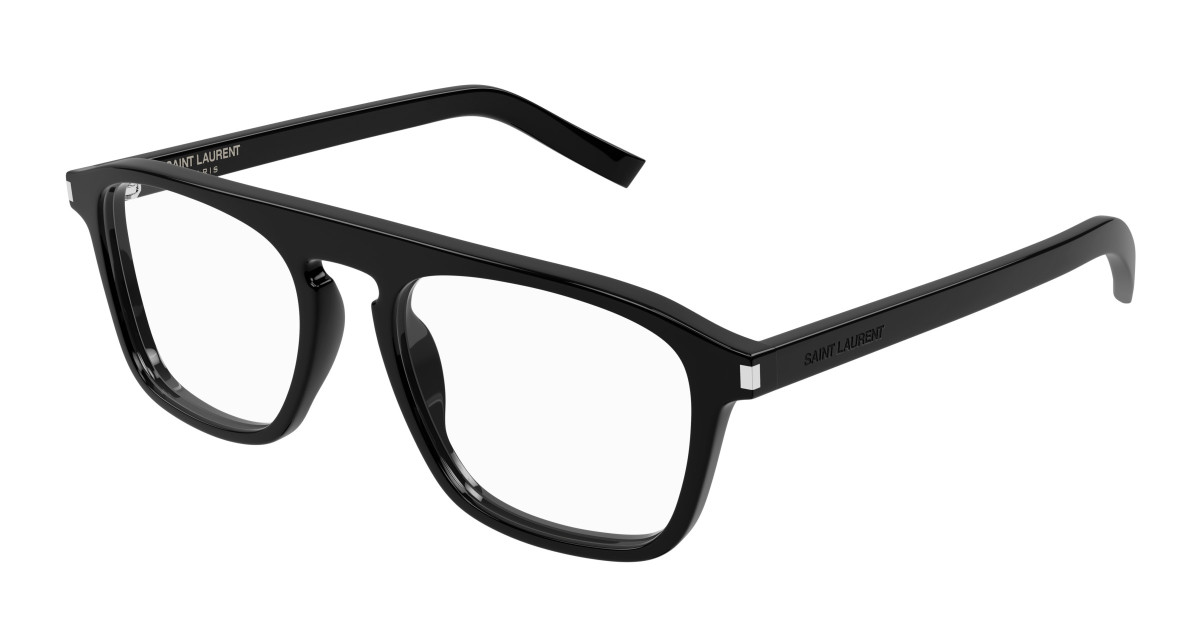 Saint Laurent Eyeglasses SL 157 010 Black