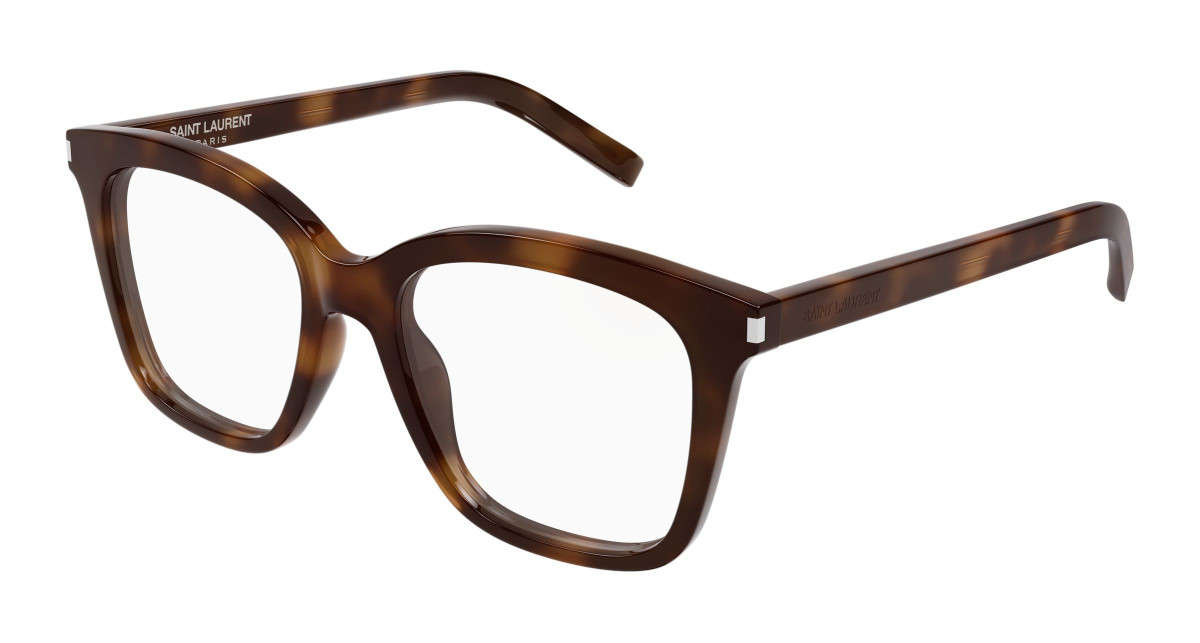Saint Laurent Eyeglasses SL 166 002 Havana