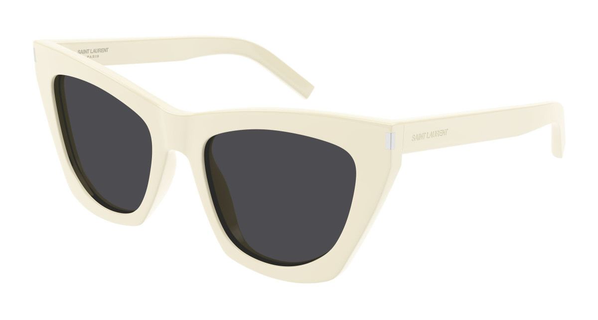 Saint Laurent Sunglasses SL 214 KATE 035 Ivory