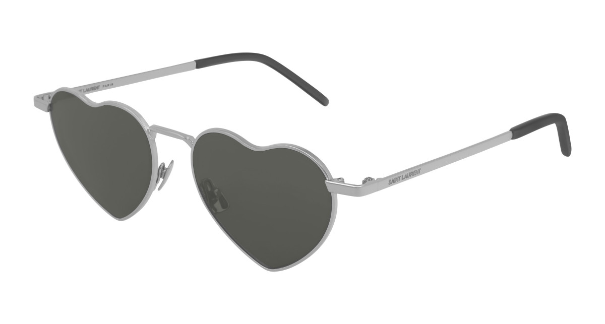 Saint Laurent Sunglasses SL 301 LOULOU 001 Silver