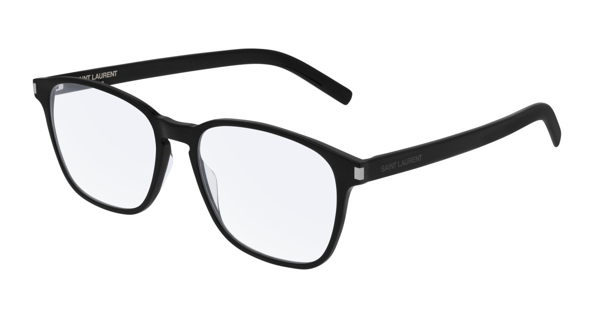 Saint Laurent Eyeglasses SL 186-B SLIM 001 Black
