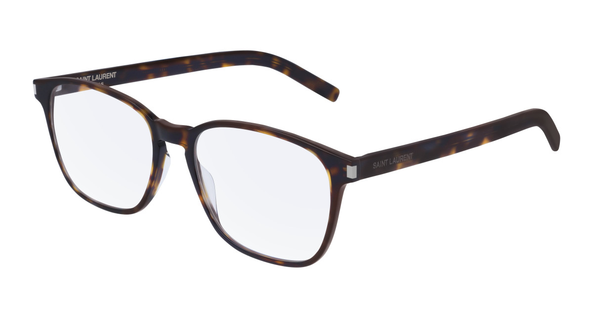 Saint Laurent Eyeglasses SL 186-B SLIM 005 Havana