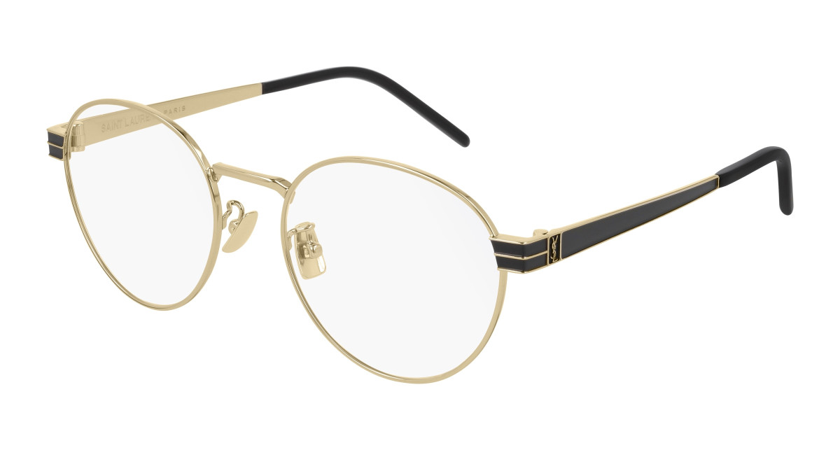 Saint Laurent Eyeglasses SL M63 003 Gold