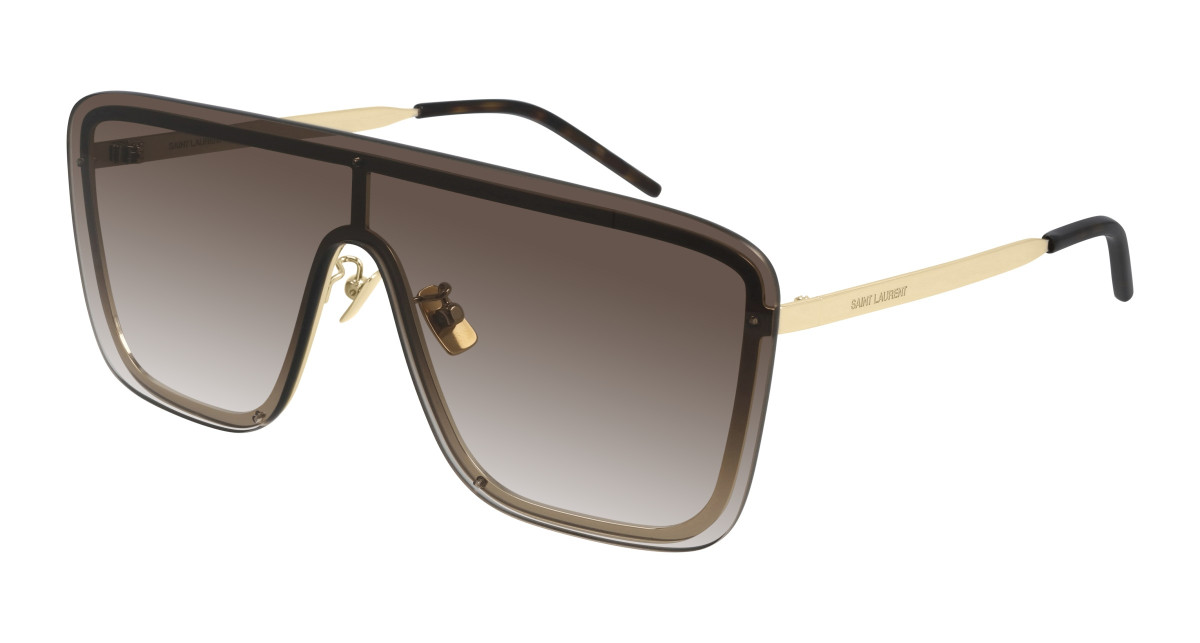 Saint Laurent Sunglasses SL 364 MASK 006 Gold