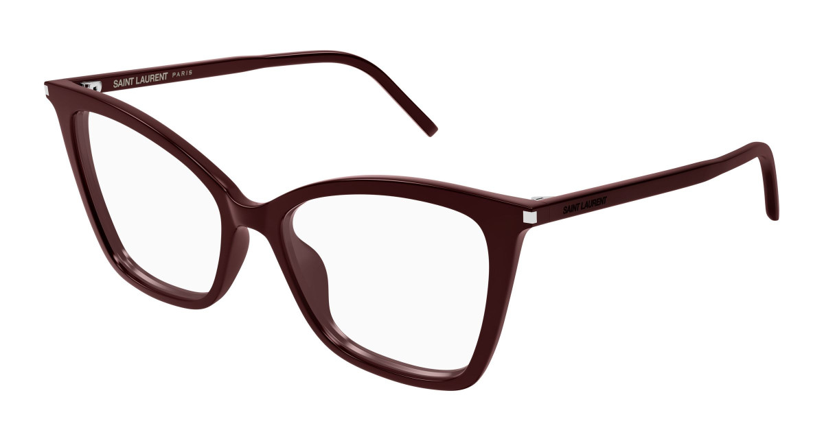 Saint Laurent Eyeglasses SL 386 020 Burgundy