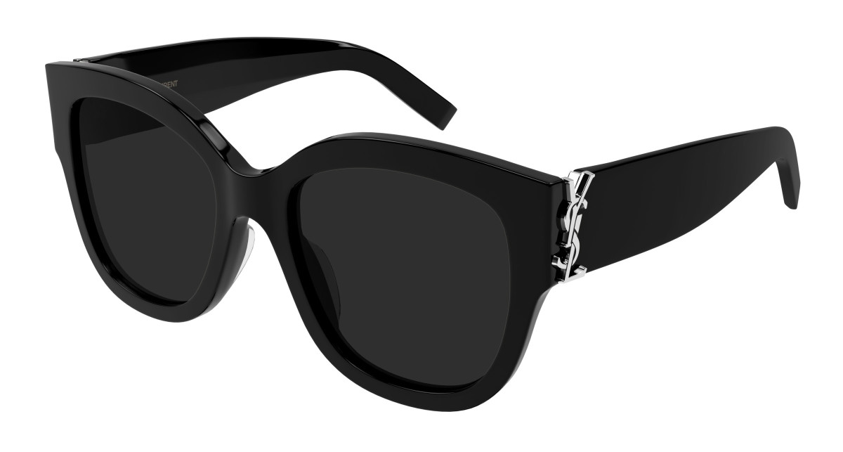 Saint Laurent Sunglasses SL M95/F 005 Black