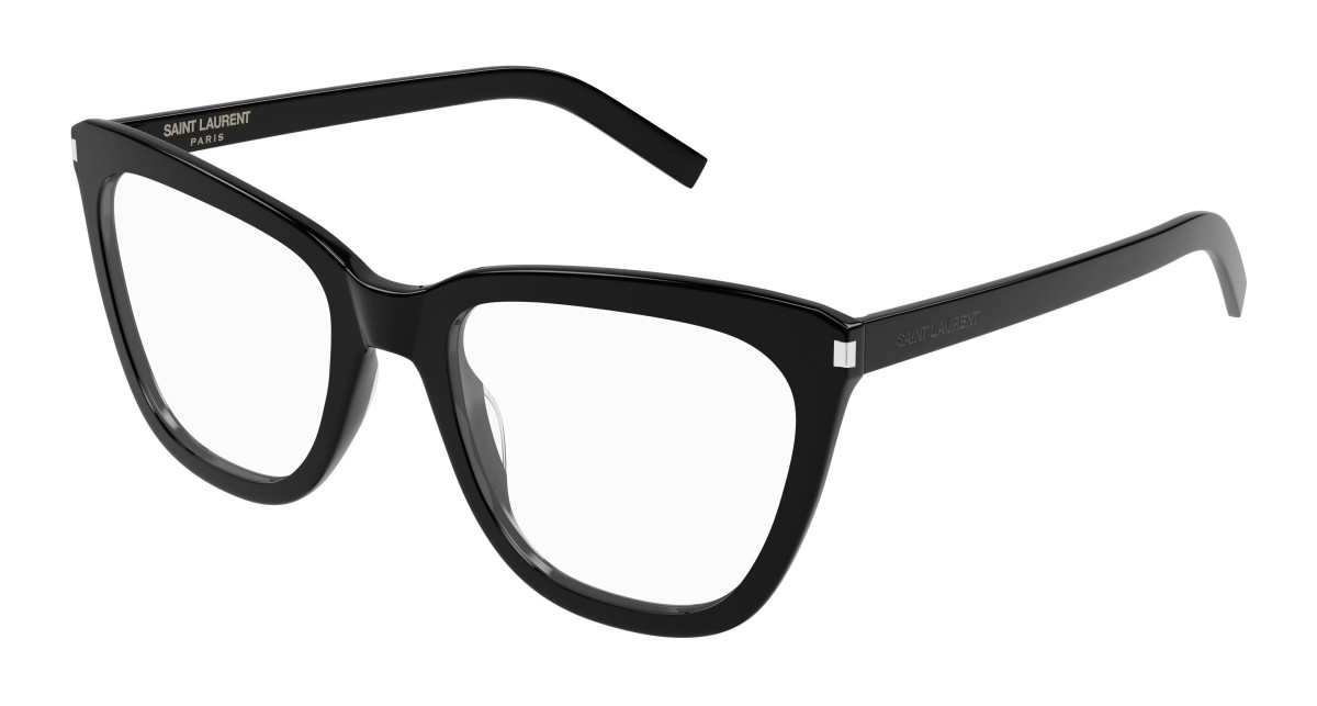 Saint Laurent Eyeglasses SL 548 SLIM OPT 001 Black