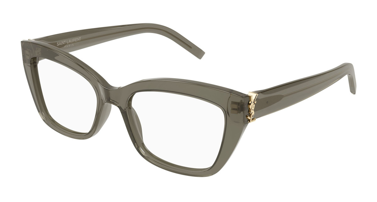 Saint Laurent Eyeglasses SL M117 008 Brown