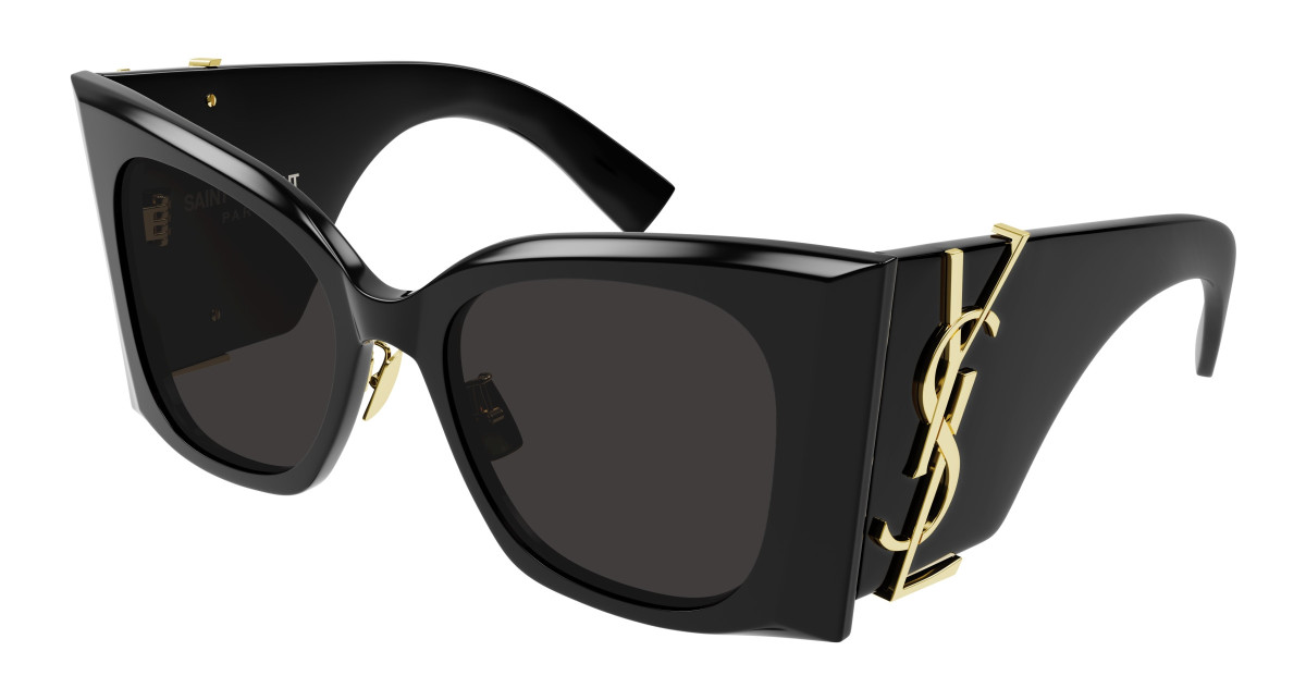 Saint Laurent Sunglasses SL M119/F BLAZE 001 Black