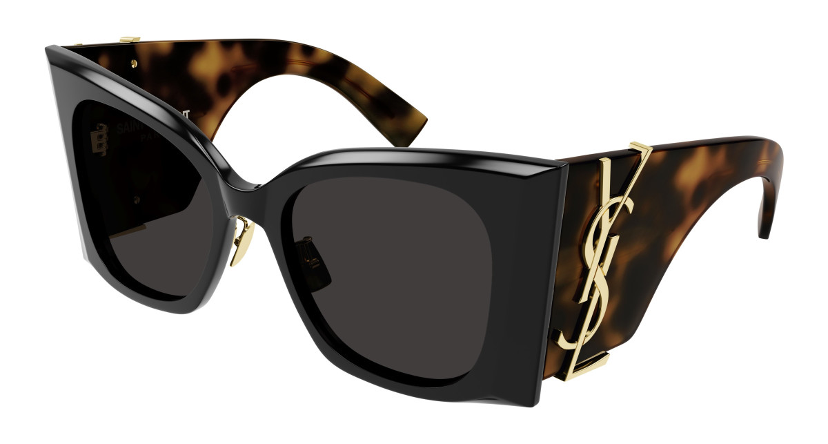 Saint Laurent Sunglasses SL M119/F BLAZE 003 Black