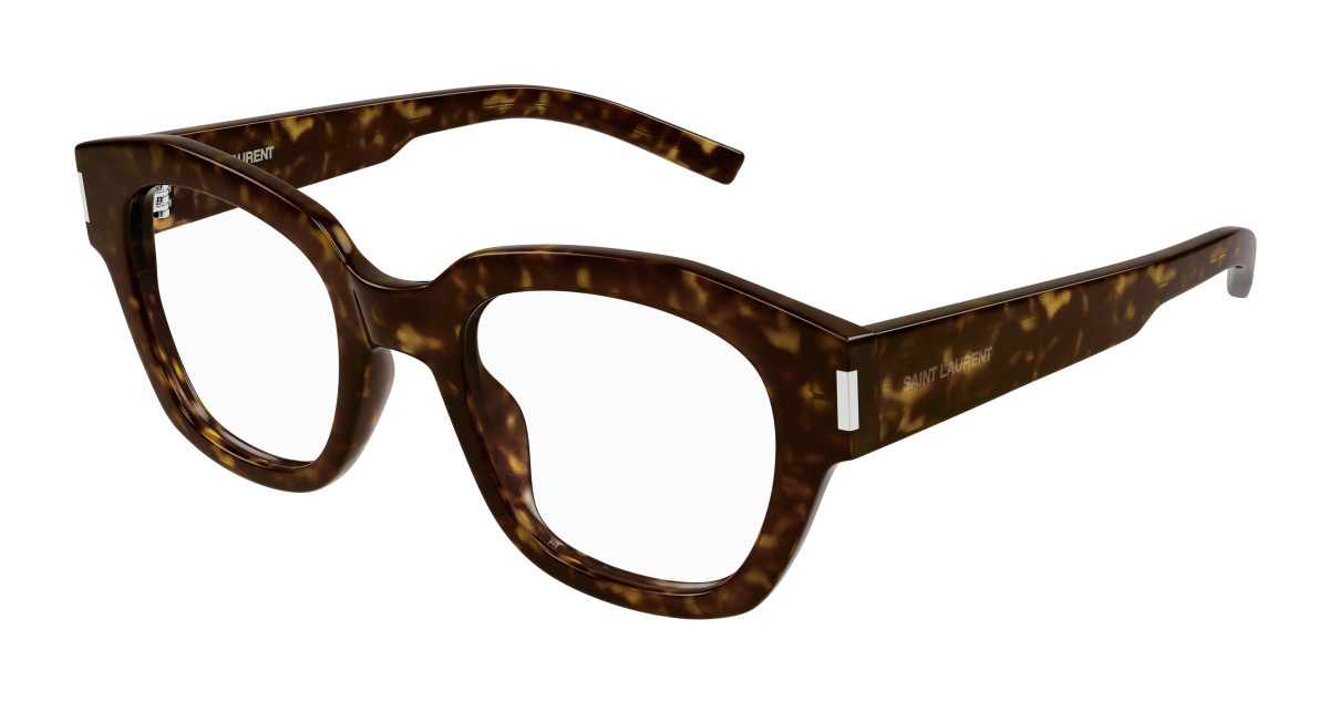 Saint Laurent Eyeglasses SL 640 002 Havana