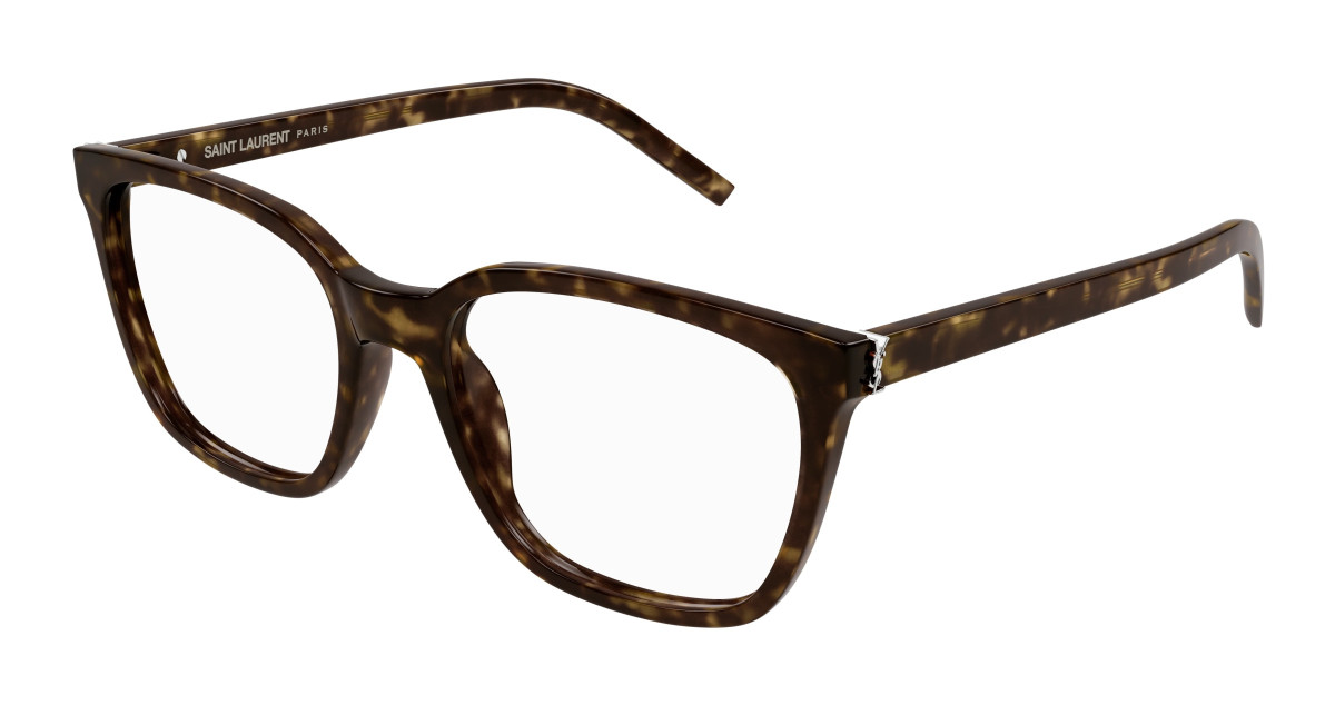 Saint Laurent Eyeglasses SL M129 002 Havana
